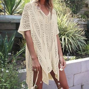 JOSIFER | Women Summer Swimsuit Bikini Beach Swimwear Crochet Cover up
